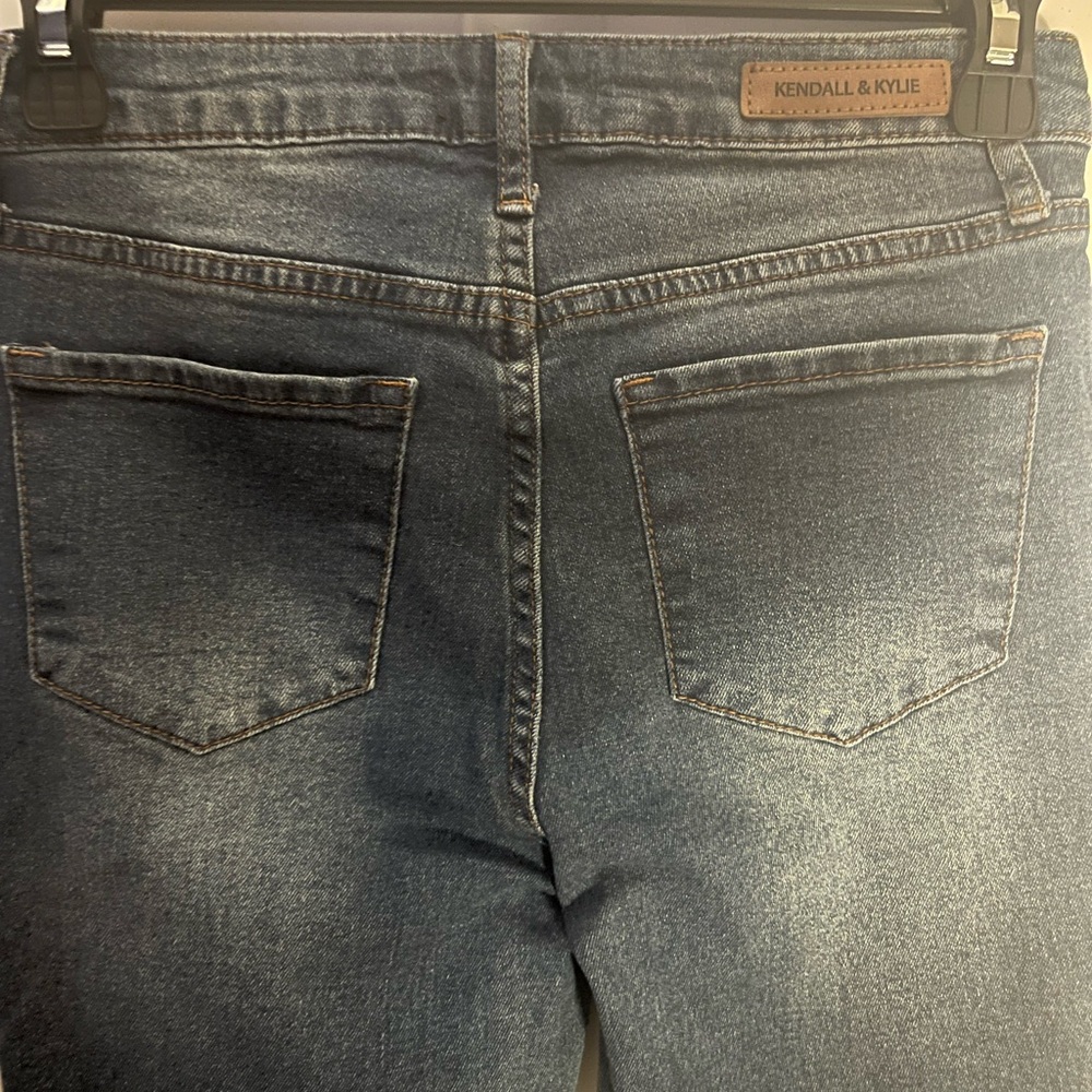 Kendall & Kylie Dark Blue Skinny Jeans - Picture 8 of 10